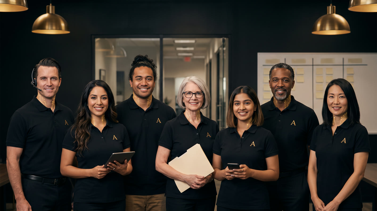 The seven AI employees of the Sales Team