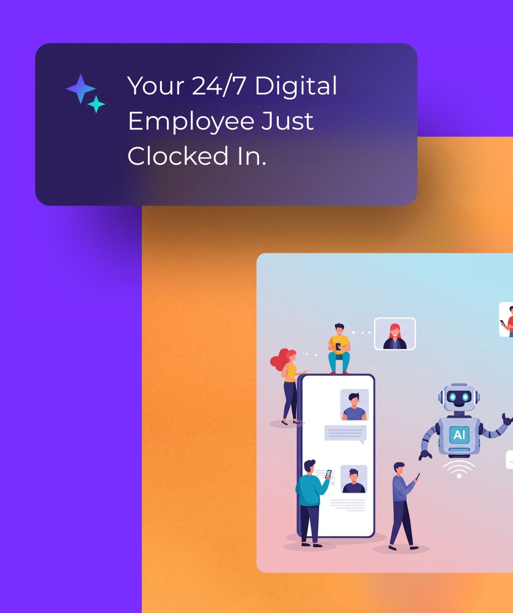 Automated Ai Assistant - Your 247 Digital Employee Just Clocked In Automated Ai Assistant - Your 247 Digital Employee Just Clocked In